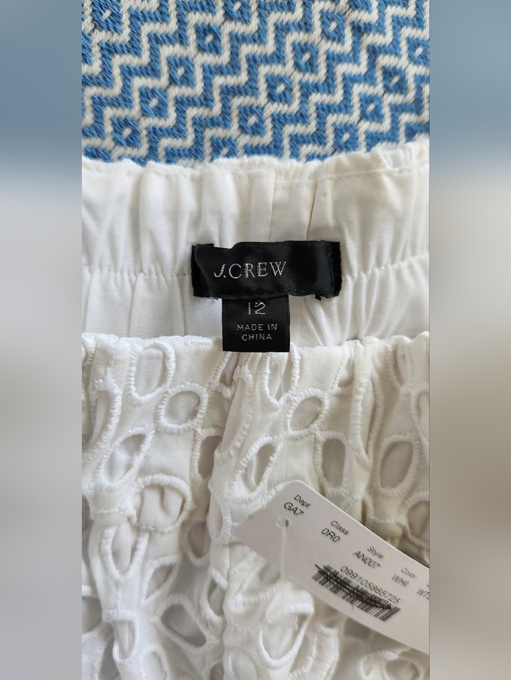 J. Crew Eyelet Cropped Pants - Picture 2 of 12
